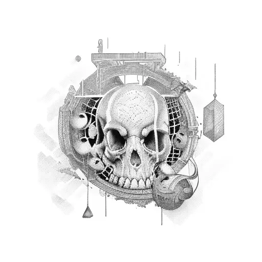 sometimes your escape becomes your prison too tattoo design idea