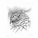 Jamaican  tattoo design idea