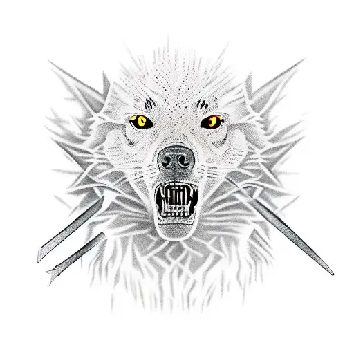 john snow  tattoo design idea