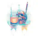 tryzub tattoo design idea