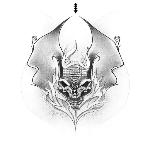 i'm pinned down by the dark tattoo design idea