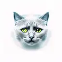 cat guns tattoo design idea