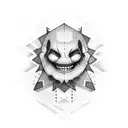 smile tattoo design idea