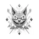 smile tattoo design idea