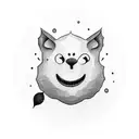 smile tattoo design idea