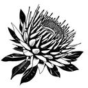 protea bdsm tattoo design idea