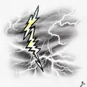 Lightning Bolt tattoo design idea