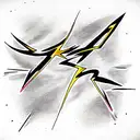 Lightning Bolt tattoo design idea