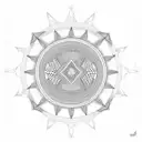 Ethiopian pattern  tattoo design idea