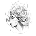 Mistborn from brandon sanderson tattoo design idea