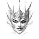 Mistborn from brandon sanderson tattoo design idea