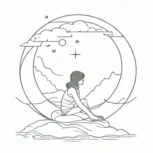 Maladaptive Daydreaming tattoo design idea