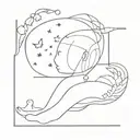 Maladaptive Daydreaming tattoo design idea