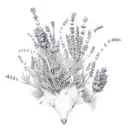 Lavender tattoo design idea