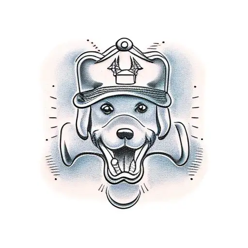 hot dog tattoo design idea