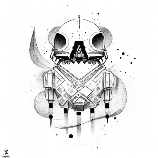 Order 66 traurig  tattoo design idea