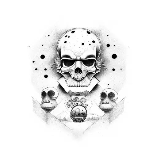 Order 66 traurig mit Fives tattoo design idea