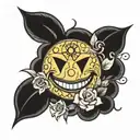 nirvana smiley face tattoo tattoo design idea