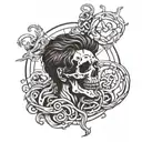 suicide boys heavily medicated song incorporated tattoo design idea