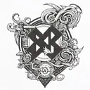 suicide boys heavily medicated song incorporated tattoo design idea