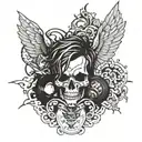 suicide boys heavily medicated song incorporated tattoo design idea