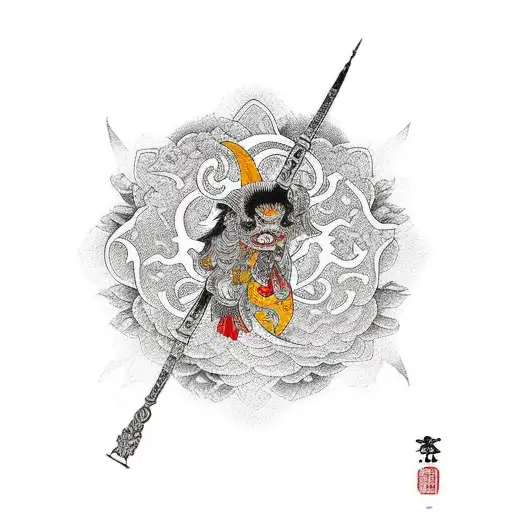 mana mtg tattoo design idea