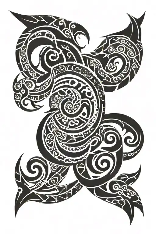 seaman tattoo design idea