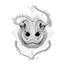 full body boa constrictor  tattoo design idea