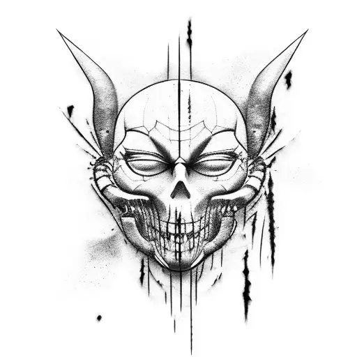 Crow key from resident evil 7 game tattoo design idea