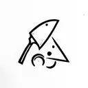 Chef Knife tattoo design idea