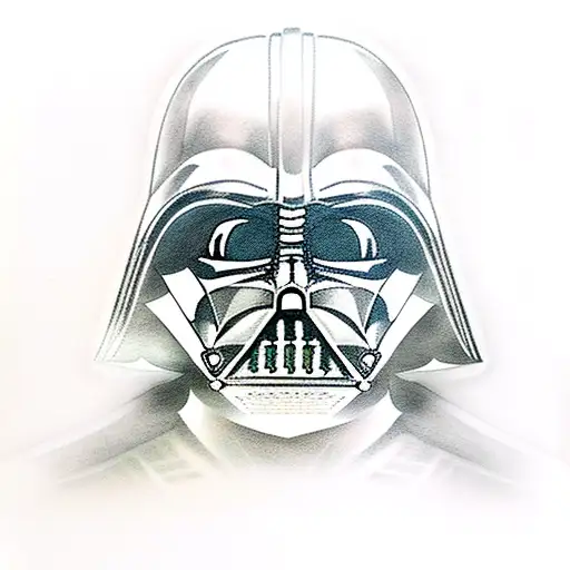 Darth Vader ultra realista tattoo design idea
