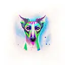 gillians island greyhound tattoo design idea