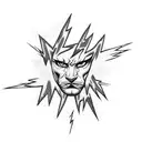 Lightning Bolt tattoo design idea