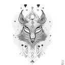 our lady fatima tattoo design idea