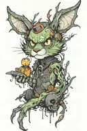 Darkforest tattoo design idea