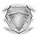 Shield tattoo design idea