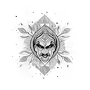 indian american tattoo design idea