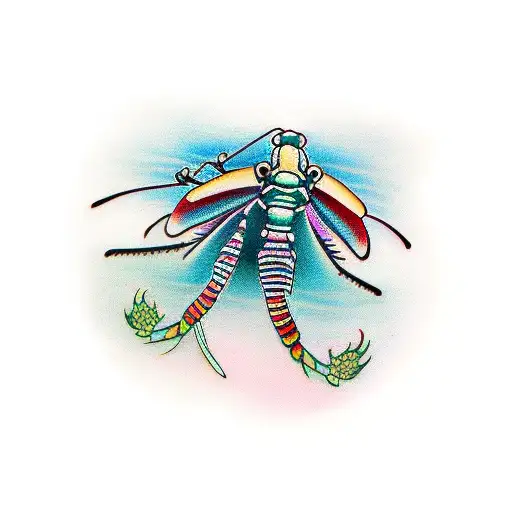 mantis shrimp  tattoo design idea