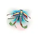 mantis shrimp  tattoo design idea