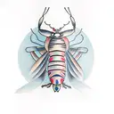 mantis shrimp  tattoo design idea