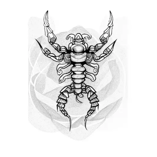 Scorpio & Libra tattoo design idea