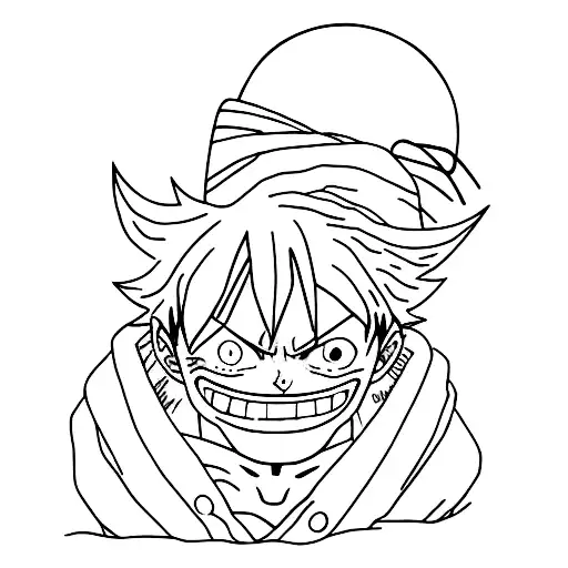 LUFFY tattoo design idea