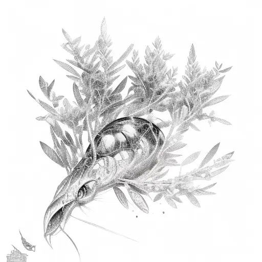 Olive Branch tattoo design idea