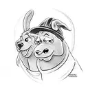 scooby doo hat tattoo design idea