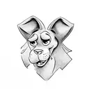 scooby doo hat tattoo design idea