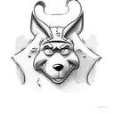 scooby doo hat tattoo design idea