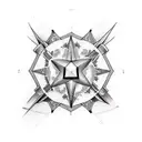 star north  tattoo design idea