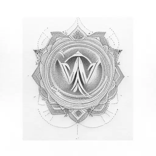 Make alphabtical tatto with name MAA in hindi means mother and add mother name ASHA in the tatto tattoo design idea