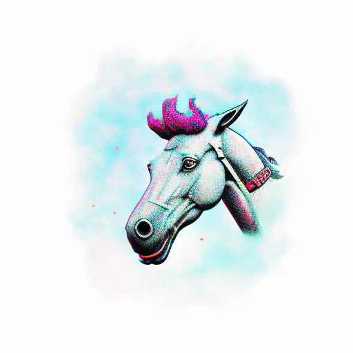 BoJack horseman tattoo design idea