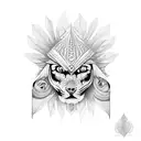 indian tattoo design idea